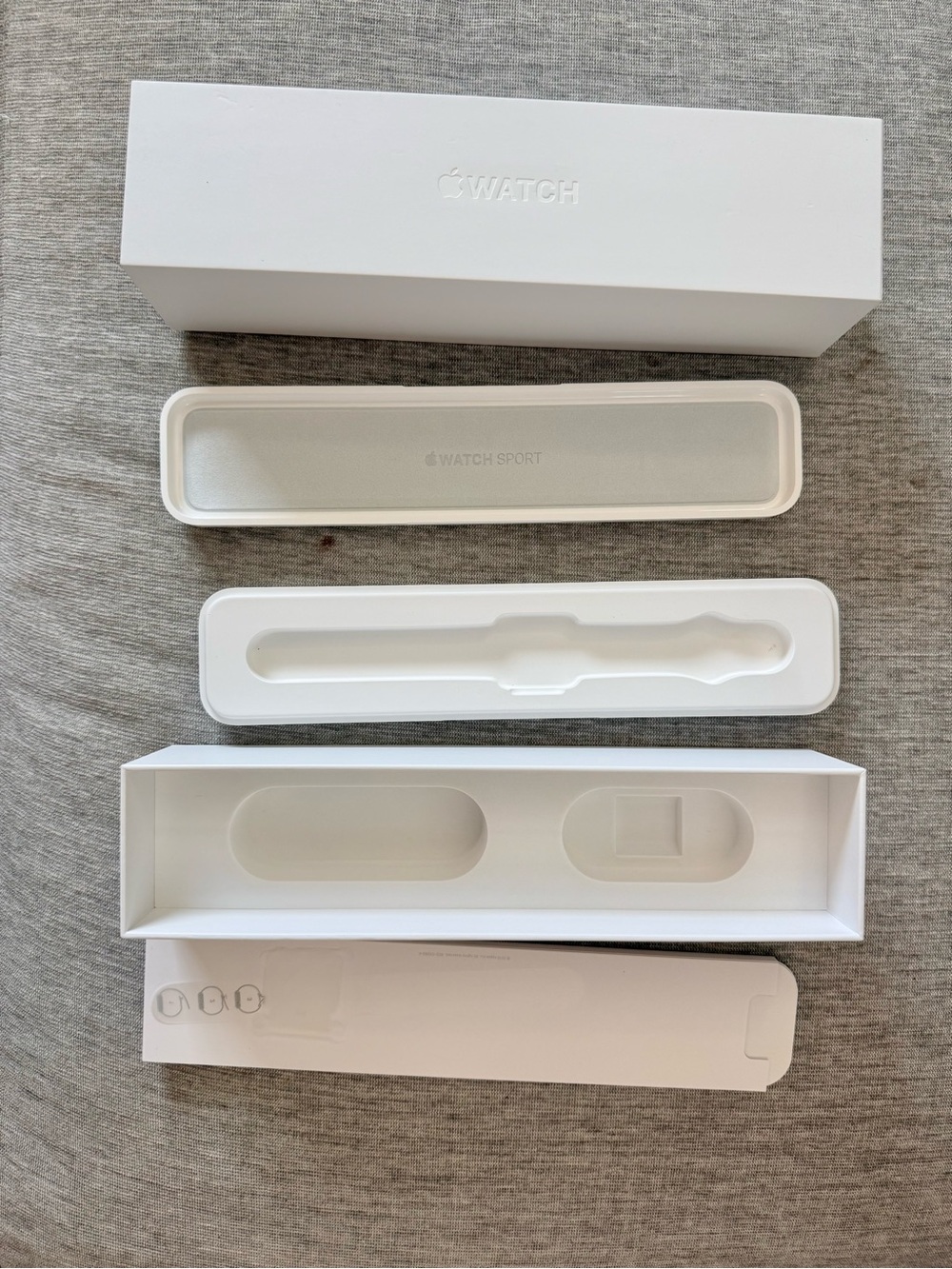 Apple watch case empty box only